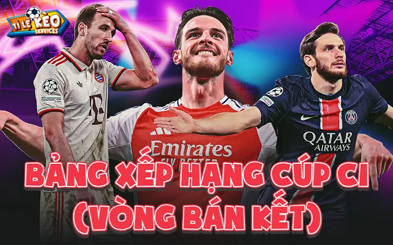 Bảng xếp hạng Cúp C1 (Vòng bán kết)