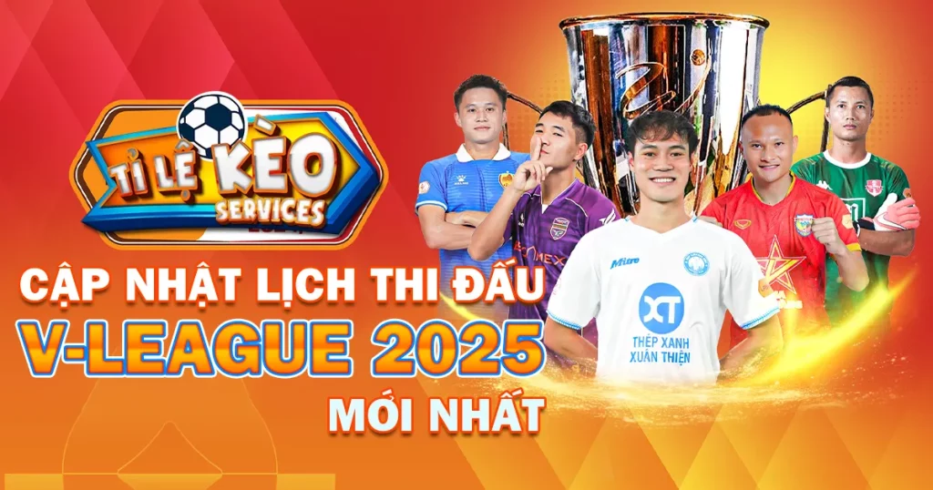 lịch thi đấu v-league 2025